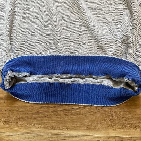 DARTMOOR XL Men’s Gray Silk Cashmere Cotton Knit Crewneck Preppy Sweater Golf - Picture 14 of 16